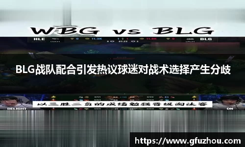 BLG战队配合引发热议球迷对战术选择产生分歧