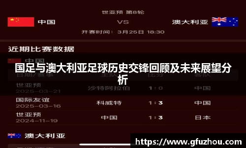 国足与澳大利亚足球历史交锋回顾及未来展望分析